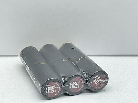 3 PACK - Revlon Super Lustrous Lipstick Luscious Mattes 0.74oz - 014 Shameless 