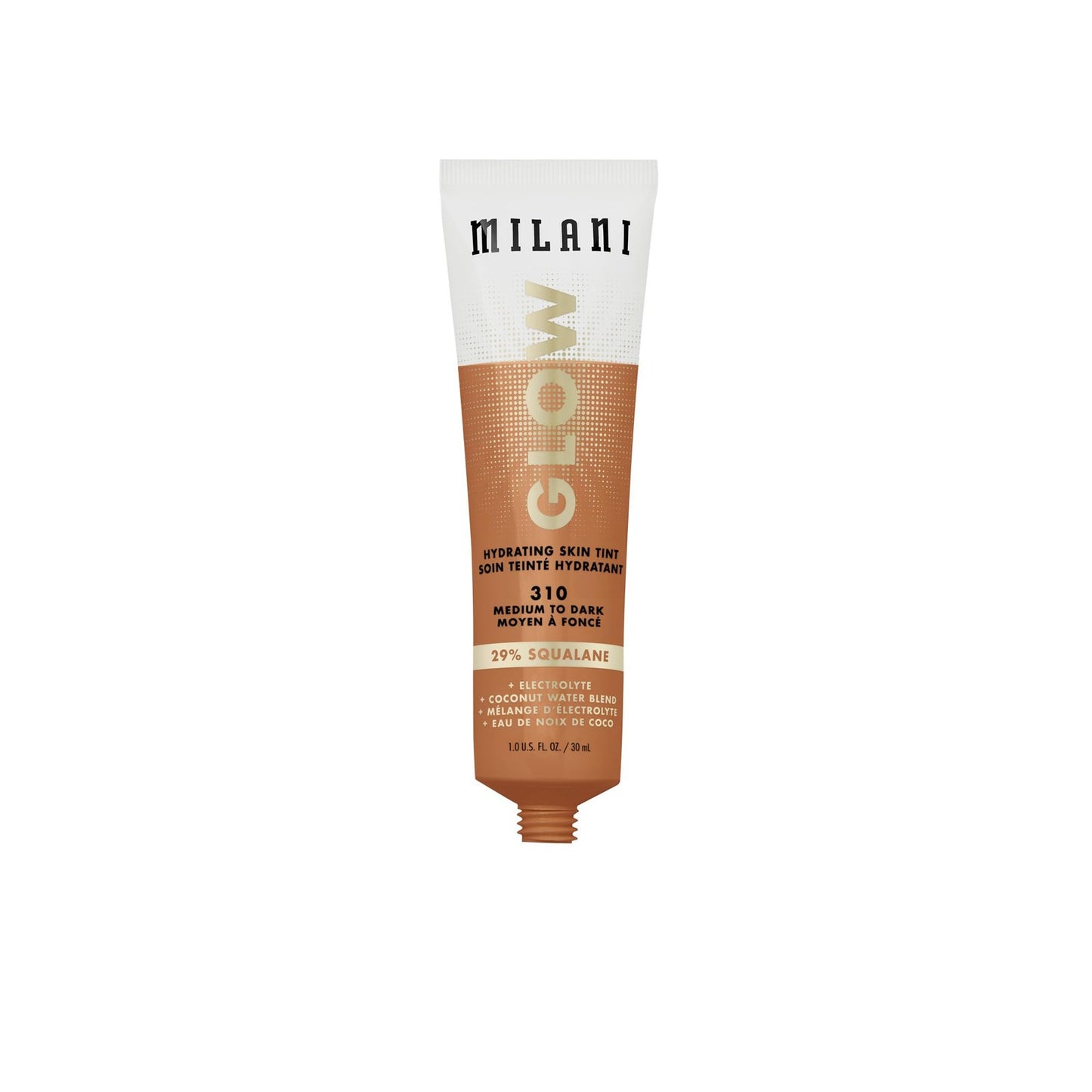 Milani Glow Hydrating Skin Tint - 310 Medium to Dark