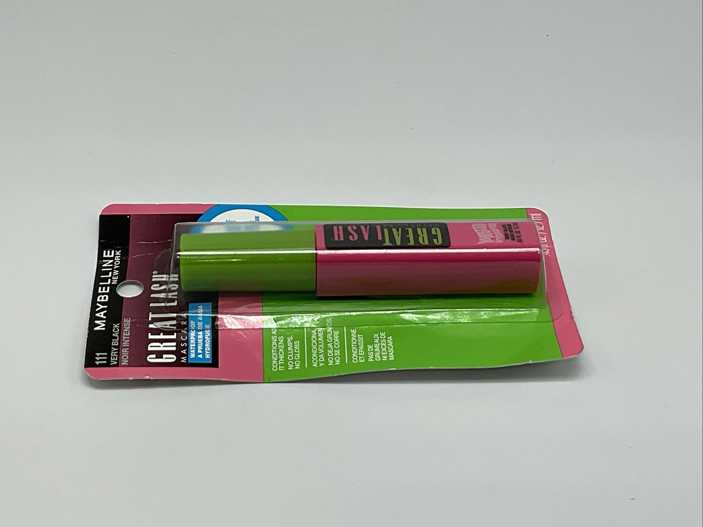 Maybelline New York Great Lash Mascara Waterproof - 111 Very Black - Single
