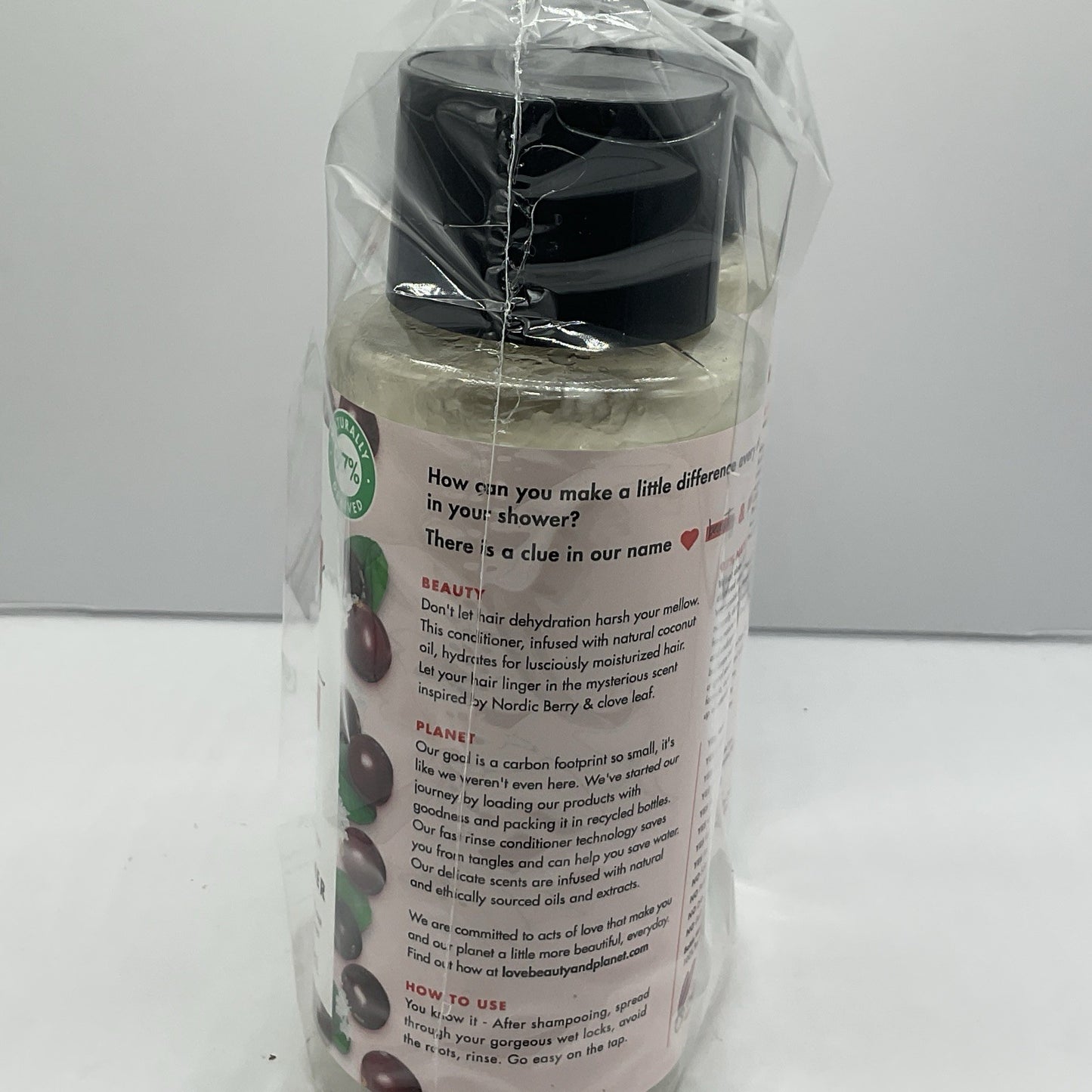 3 Pack Love Beauty & Planet Conditioner - Nordic Berry & Clove Leaf Oil