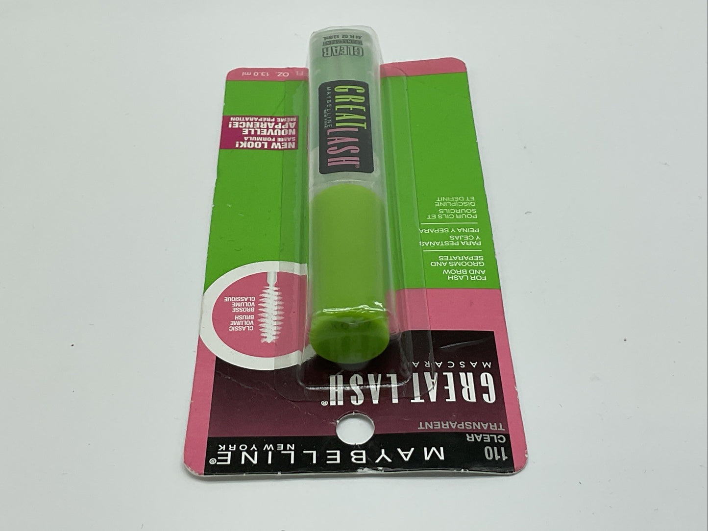 Maybelline Great Lash Volumizing and Lengthening Mascara - 110 Transparent