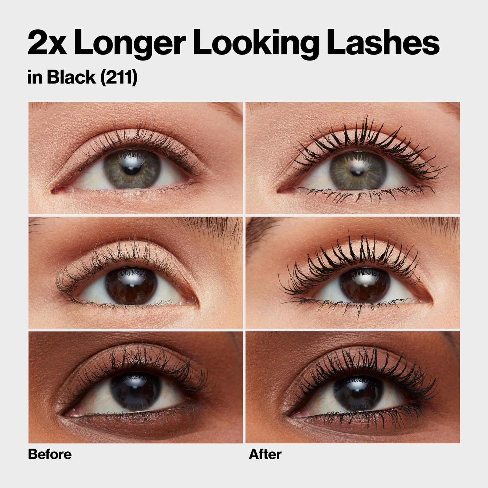 2 PACK - Revlon ColorStay Xtensionnaire Mascara - 201 Blackest Black