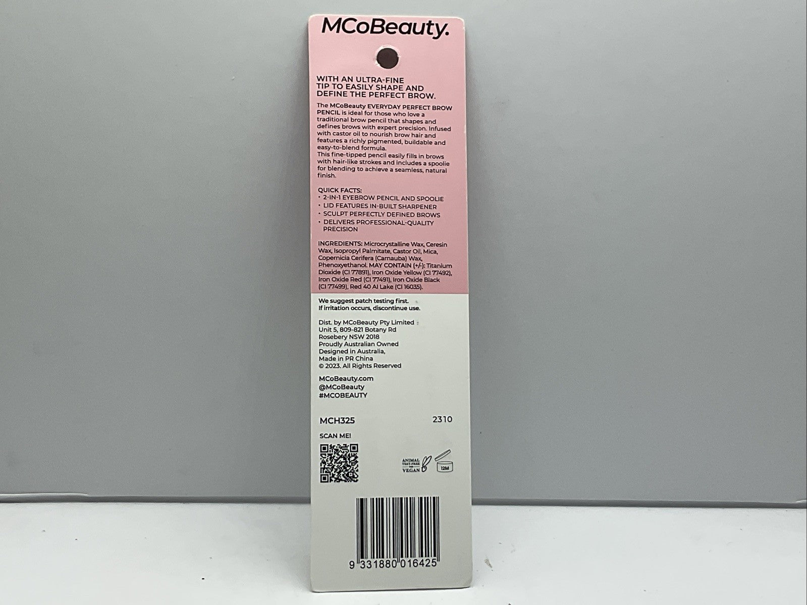 MCoBeauty Everyday Perfect Brow Pencil - Medium/Dark