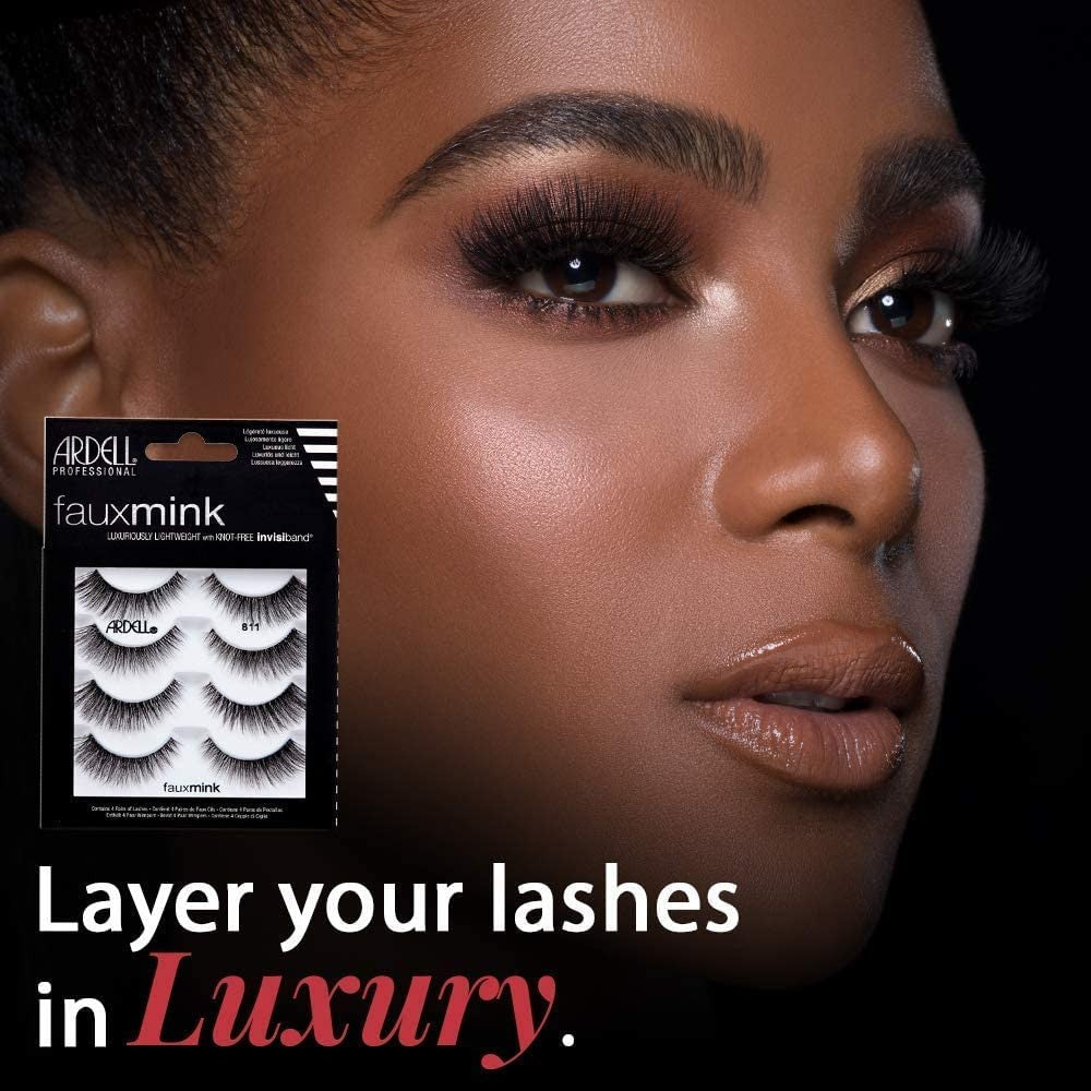 Ardell Fauxmink Luxurious Lightweight Lashes - 811 Black