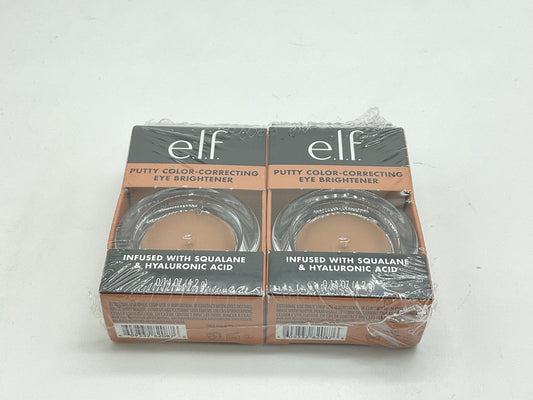2 PACK - e.l.f. Putty Color-Correcting Eye Brightener Under-eye Primer Tan/Deep
