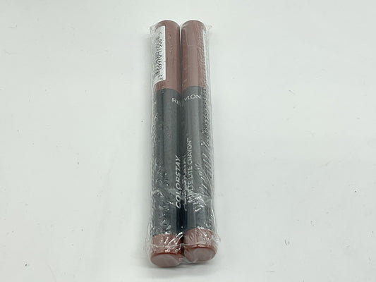2 PACK - Revlon Matte Lite Lip Crayon, Clear the Air, 002, 0.049 oz