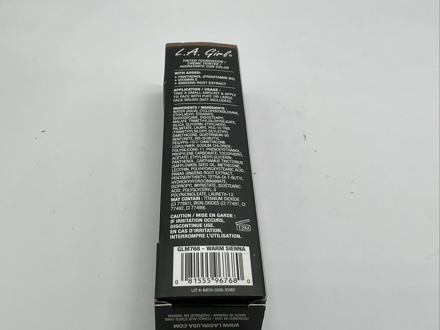 L.A. Girl Tinted Foundation - GLM768 Warm Sienna