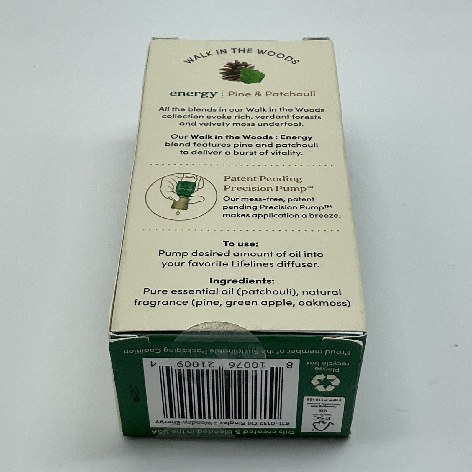 Lifelines Essential Oil Blend Energy 0.25oz - Walk In The Woods