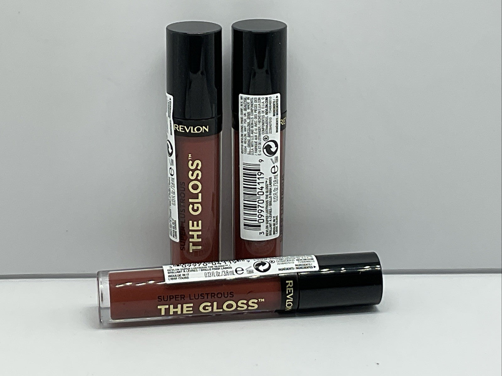 Revlon Super Lustrous Moisturizing Lip Gloss - 270 Indulge In It - Set Of 3
