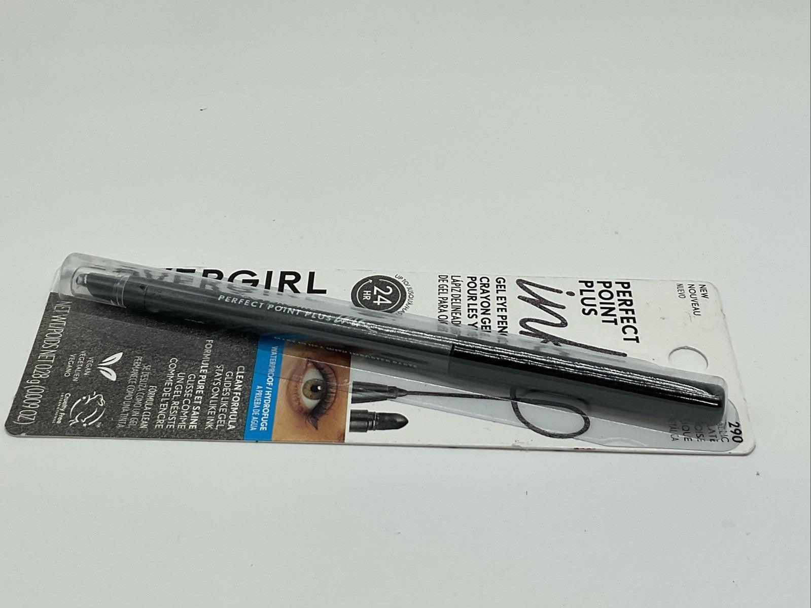 CoverGirl Perfect Point Plus Ink Gel Eye Pencil Waterproof - 290 Metallic Blue