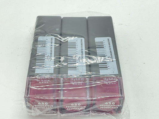 3 PACK - Covergirl Exhibitionist Ultra Matte Lipstick - 650 Provocateur