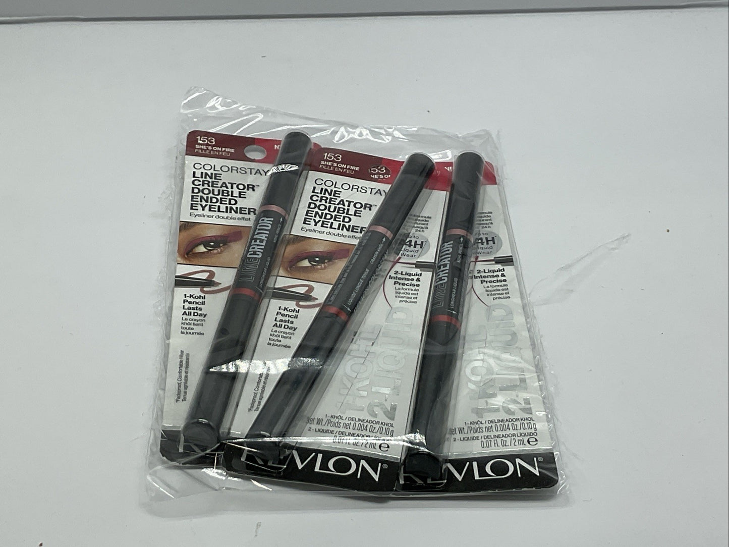 Revlon Colorstay Line Creator DoubleEnded Eyeliner- 153 She’s On Fire - Set Of 3