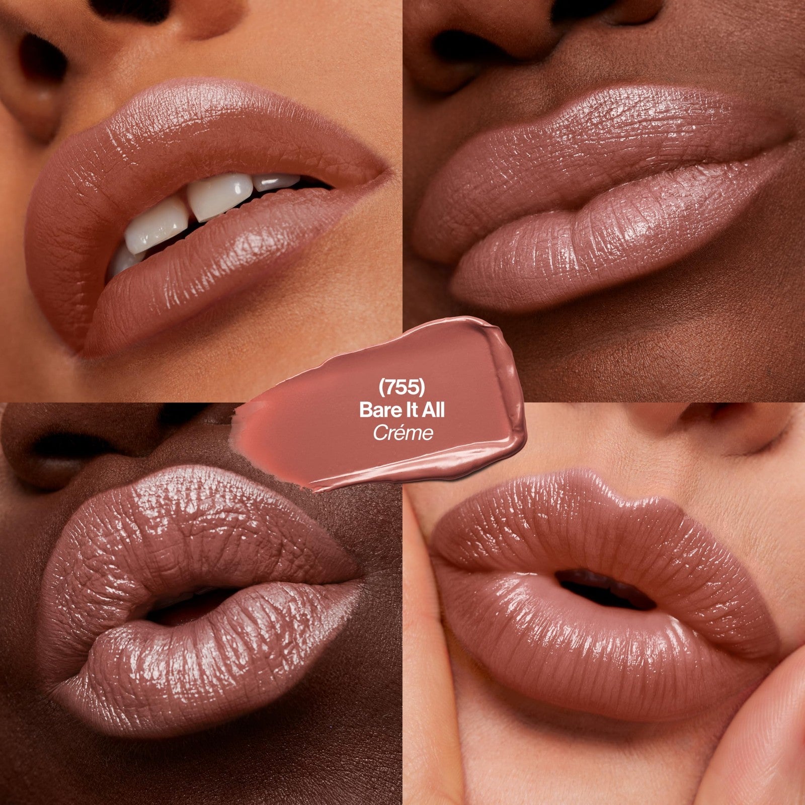 2 PACK - Revlon Super Lustrous Crème Lipstick - 755 Bare It All