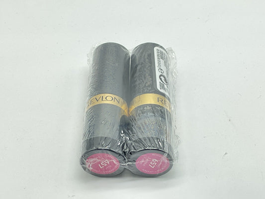 2 PACK - Revlon Super Lustrous Pearl Lipstick - 657 Fuchsia Fusion