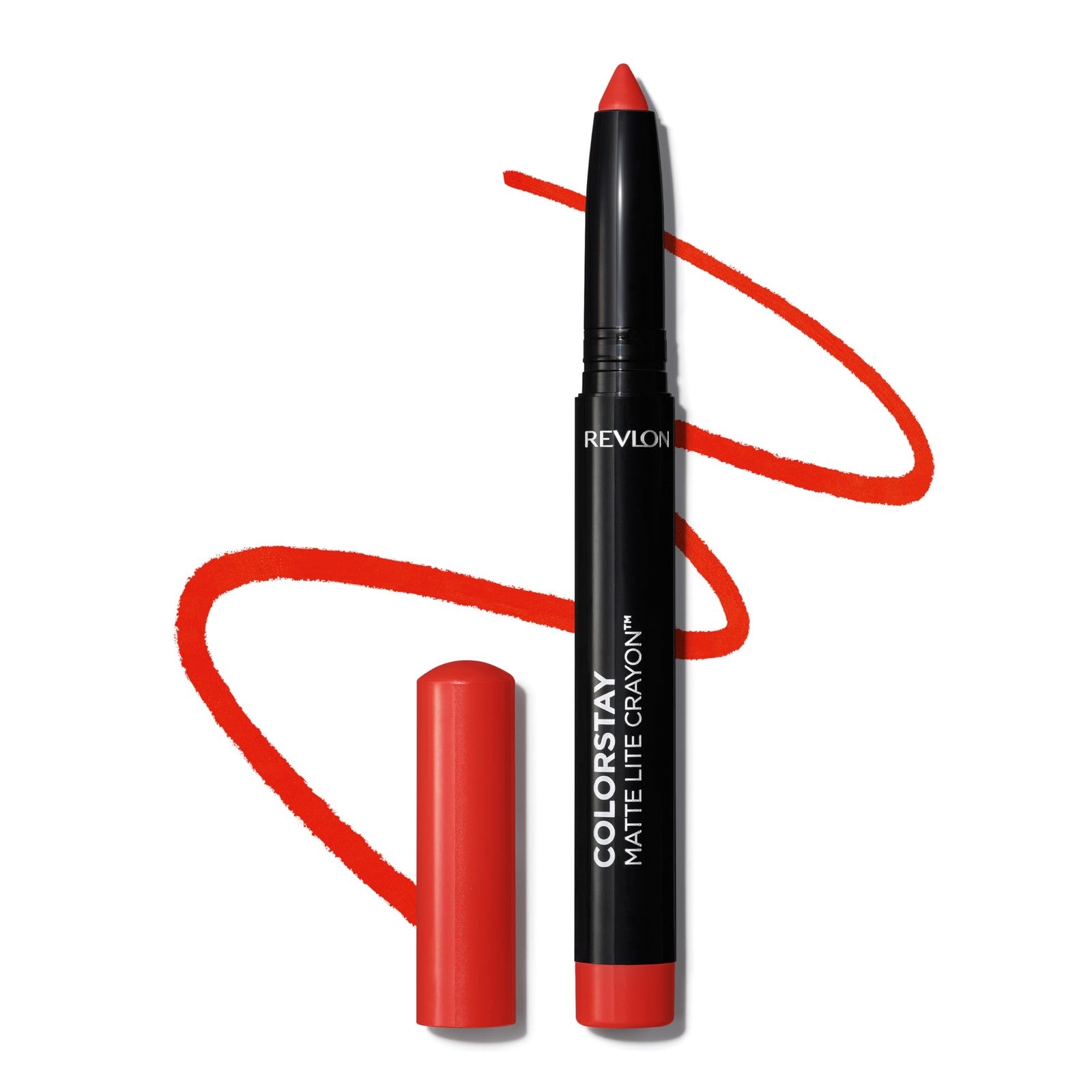 3 PACK - Revlon Matte Lite Lip Crayon, Ruffled Feathers, 009, 0.049 oz