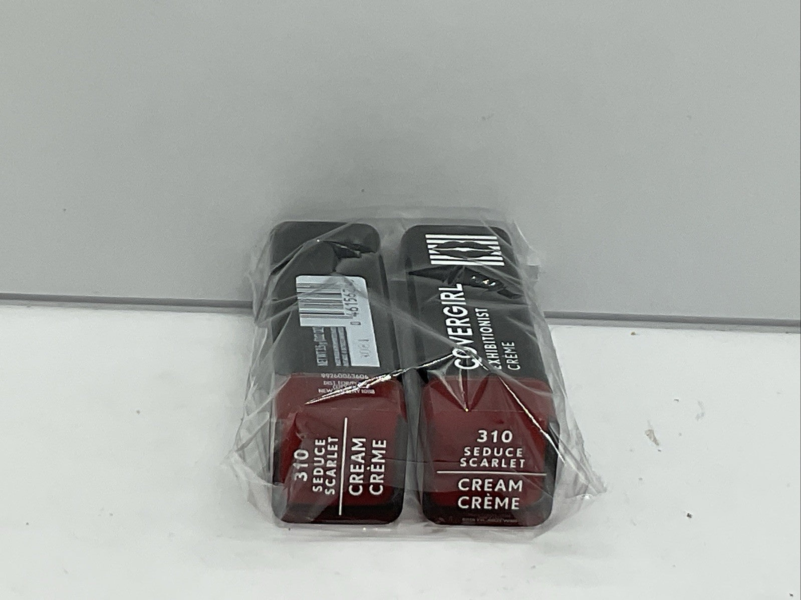 2 PACK - Covergirl Rxhibitionist Crème Lipstick in Shade - 310 Seduce Scarlet