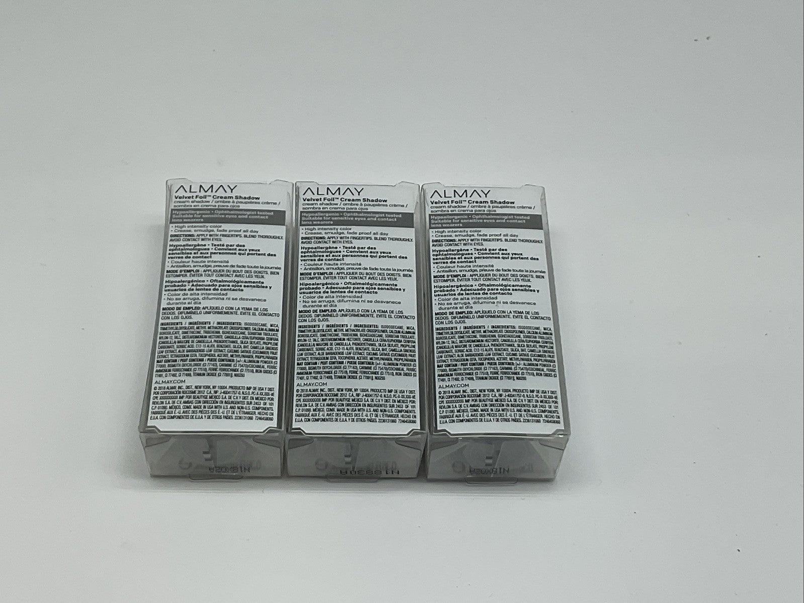 Revlon Almay Velvet Foil Cream Shadow - 060 Lunar Disco - Set Of 3