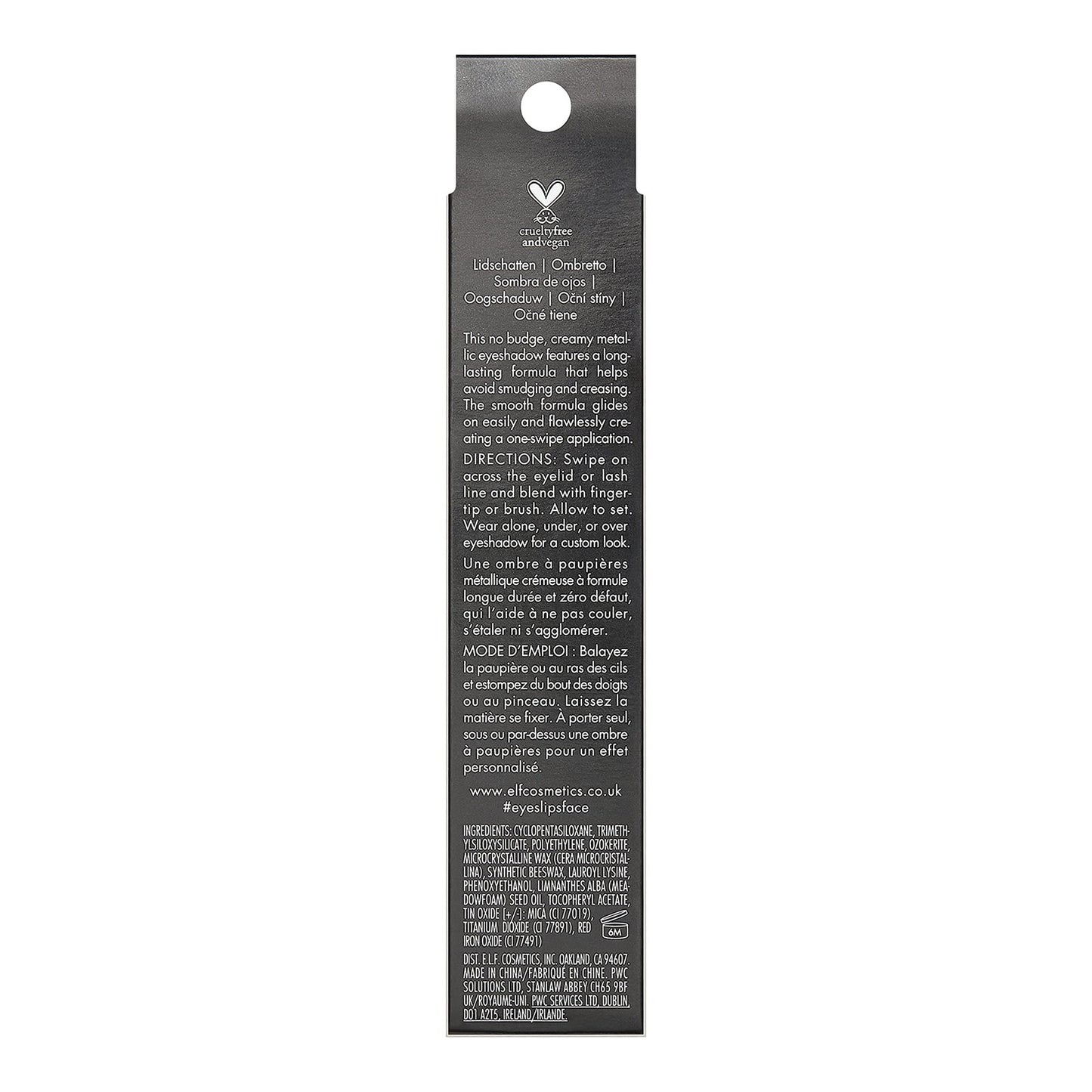 2 PACK - e.l.f. No Budge Shadow Stick - Perfect Pearl