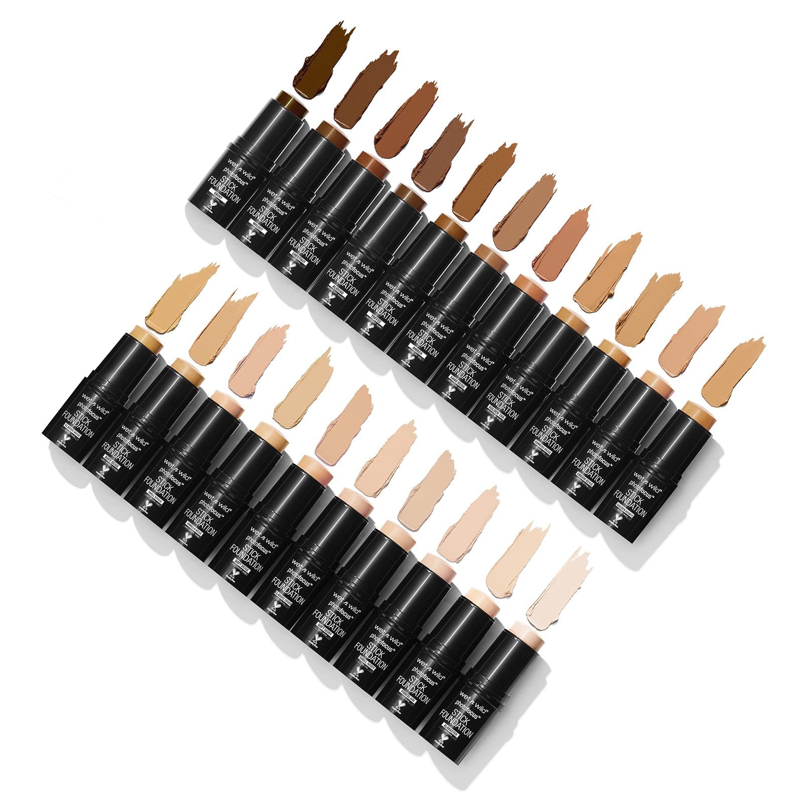 2 PACK - Wet n Wild PhotoFocus Stick Foundation - 857B Buff Beige