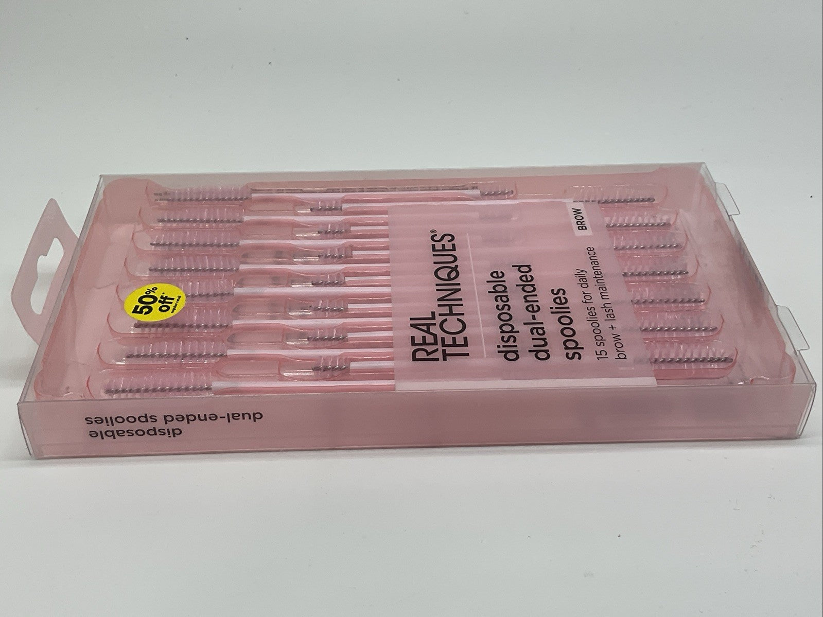 Real Techniques Disposable Dual-ended Spoolies - 15 Count