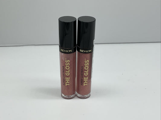 Revlon Super Lustrous The Gloss Lip Gloss - 301 Rose Quartz - Set Of 2