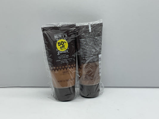 2 PACK - Burt's Bees Goodness Glows Tinted Moisturizer - 2060 Chestnut