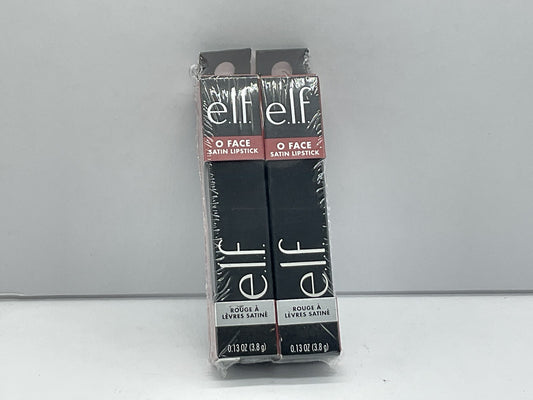 2 PACK - e.l.f. O Face Satin Lipstick Long-Lasting Lipstick - Dirty Talk