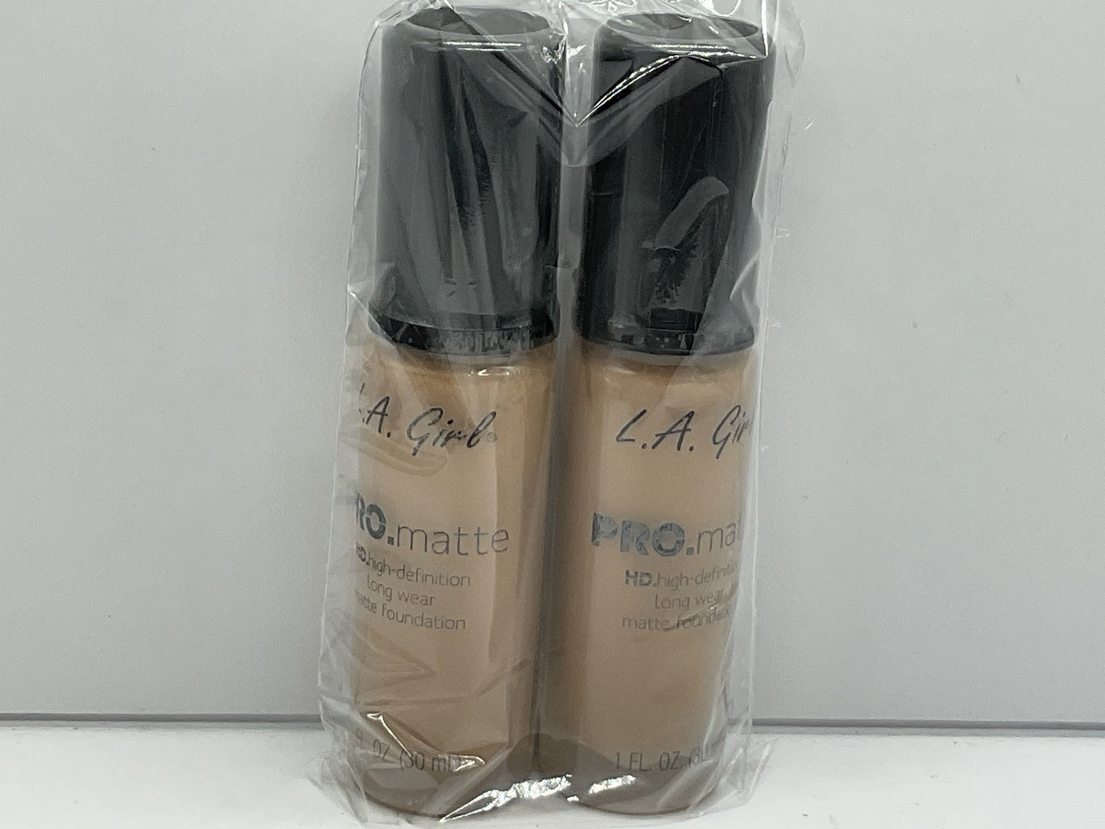 2 PACK - LAGirl Pro Matte HD Long Wear - GLM682 Cafe