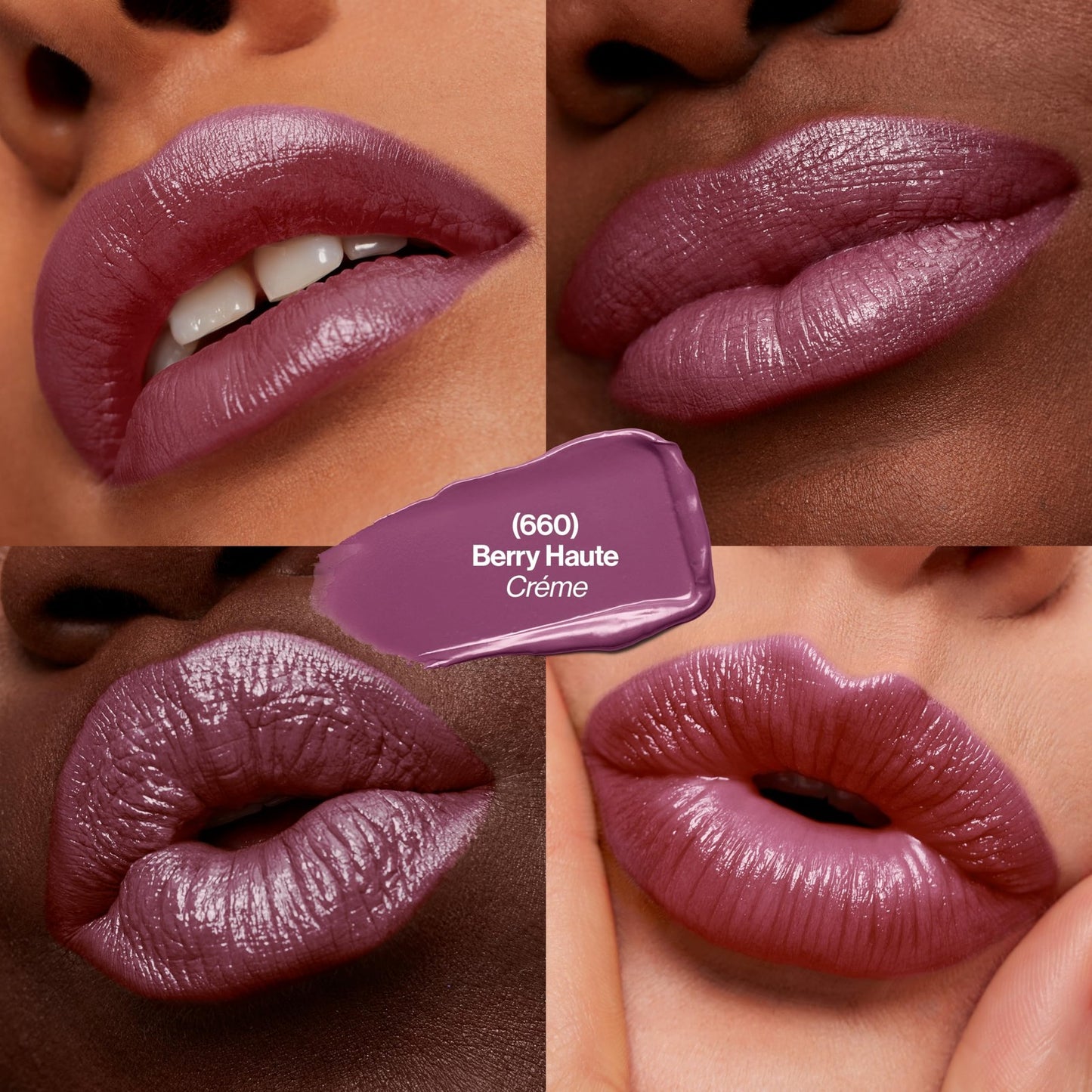REVLON Super Lustrous Creme Lipstick 660 BERRY HAUTE, 2 pack