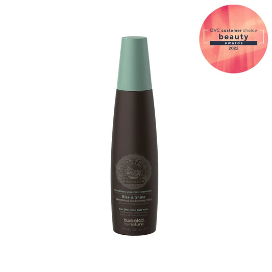 Tweak'd Nature Rise & Shine Weightless Conditioning Mist Limp Dull Hair PUMP