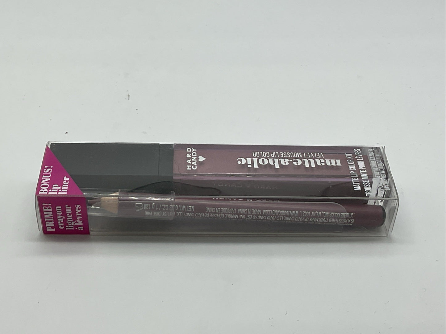 Hard Candy Matte Lip Color Kit Matte Alcoholic - 1537 Truffle