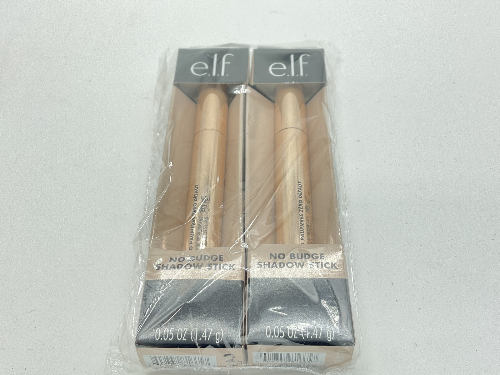 2 PACK - e.l.f. No Budge Shadow Stick - Perfect Pearl