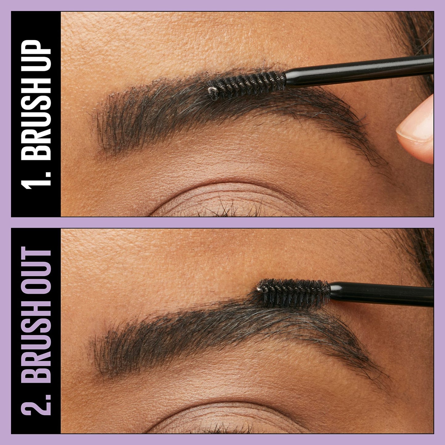 2 PACK - Maybelline Express Brow Fast Sculpt Gel Mascara - 260 Deep Brown