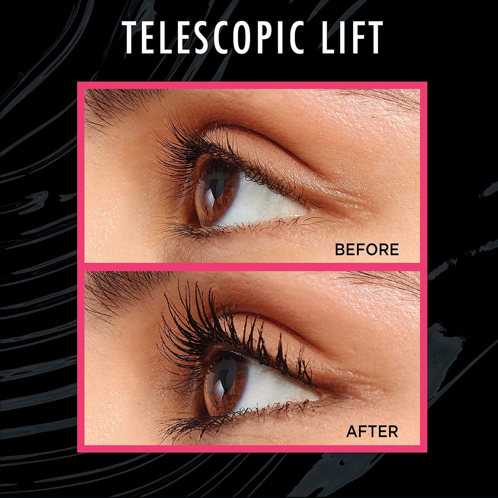 (1) - L'Oréal Paris TELESCOPIC LIFT Length & Volume Mascara - #991 - BLACK NOIR