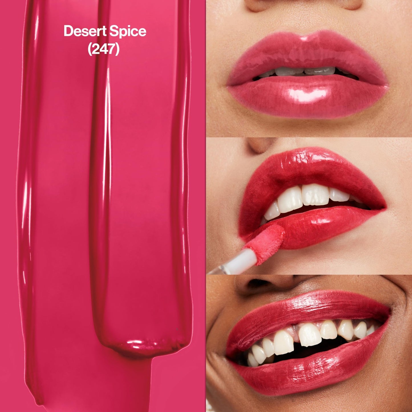 2 PACK - Revlon Super Lustrous The Gloss Lip Gloss - 247  Desert Spice