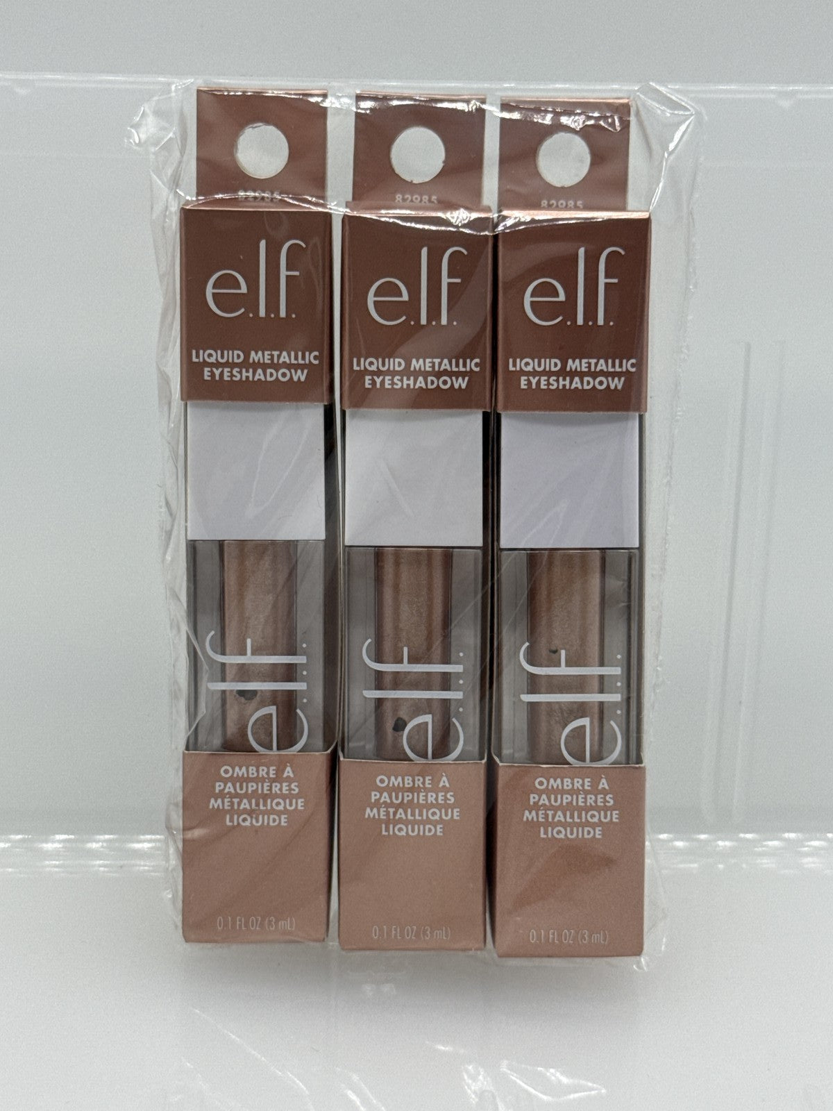 E.L.F 3 Pack Liquid Metallic Eyeshadow Moon B-82985