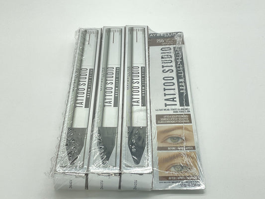 3 PACK - Maybelline New York Tattoo Brow Lift Stick - 255 Soft Brown