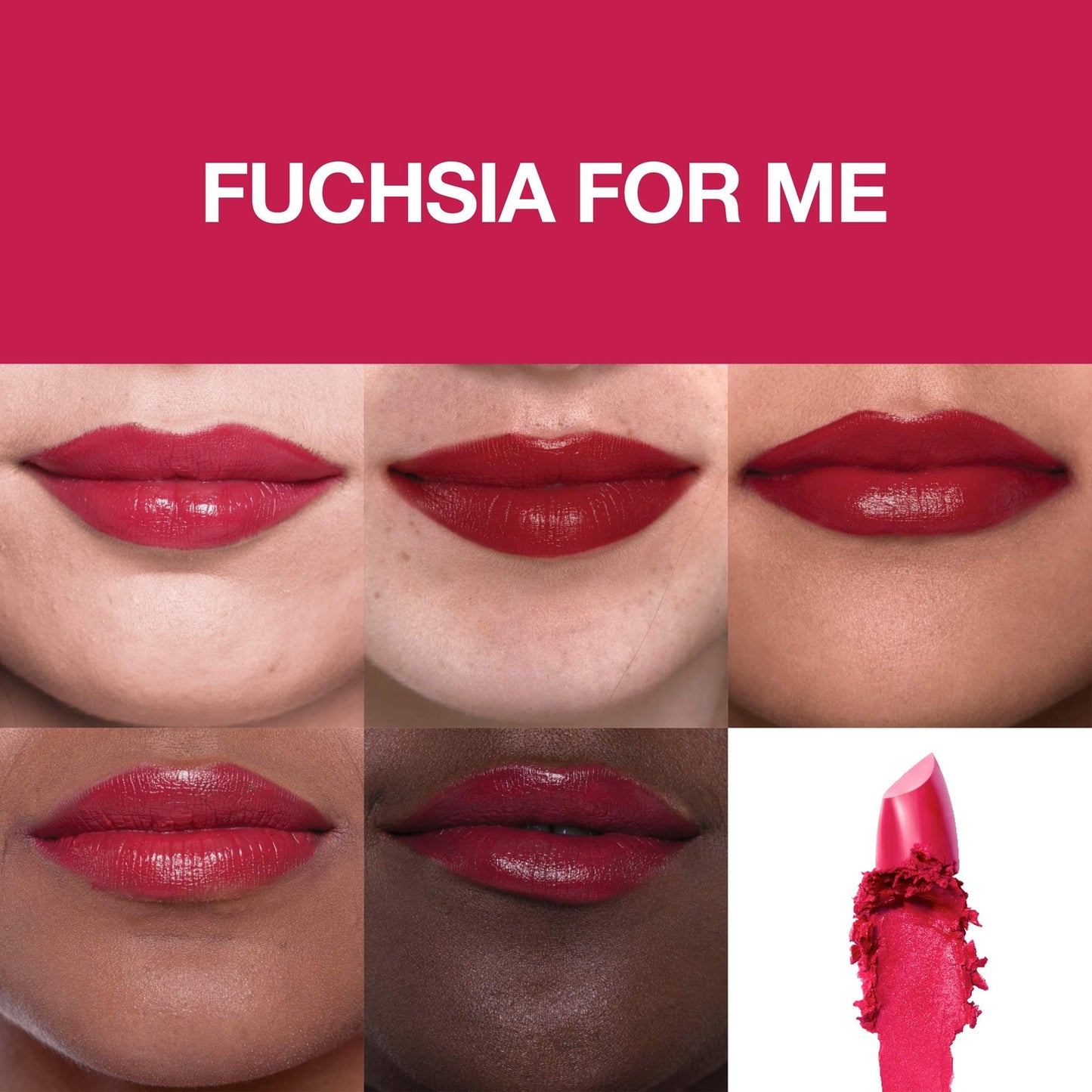 2 PACK - Maybelline Color Sensational Made For All Lipstick - 379 Fuchsia For Me