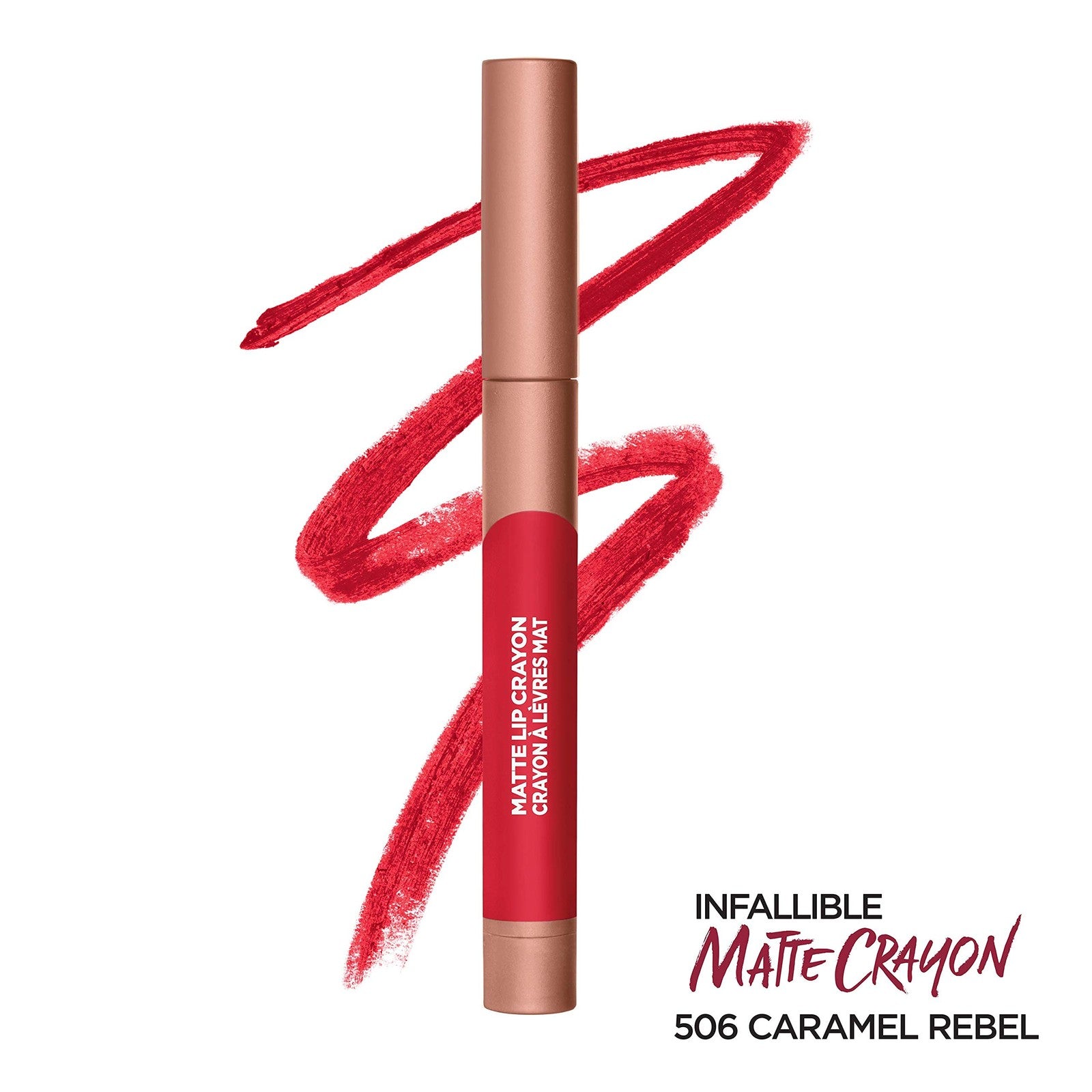 L'Oreal Paris Infallible Matte Lip Crayon - 506 Caramel Rebel