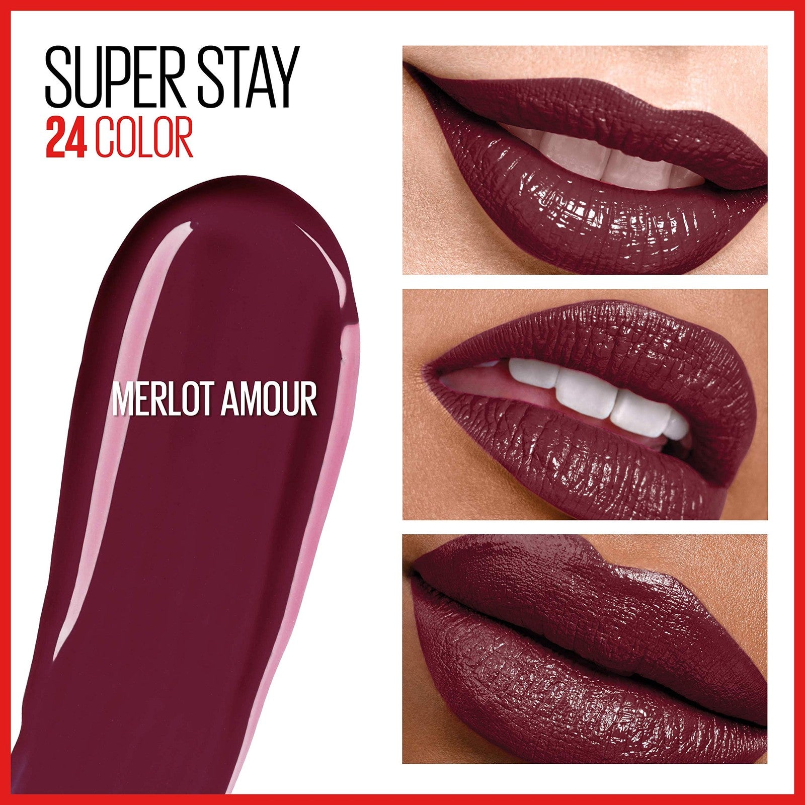 2 PACK - Maybelline Superstay 24 Color - 120 Always Heather