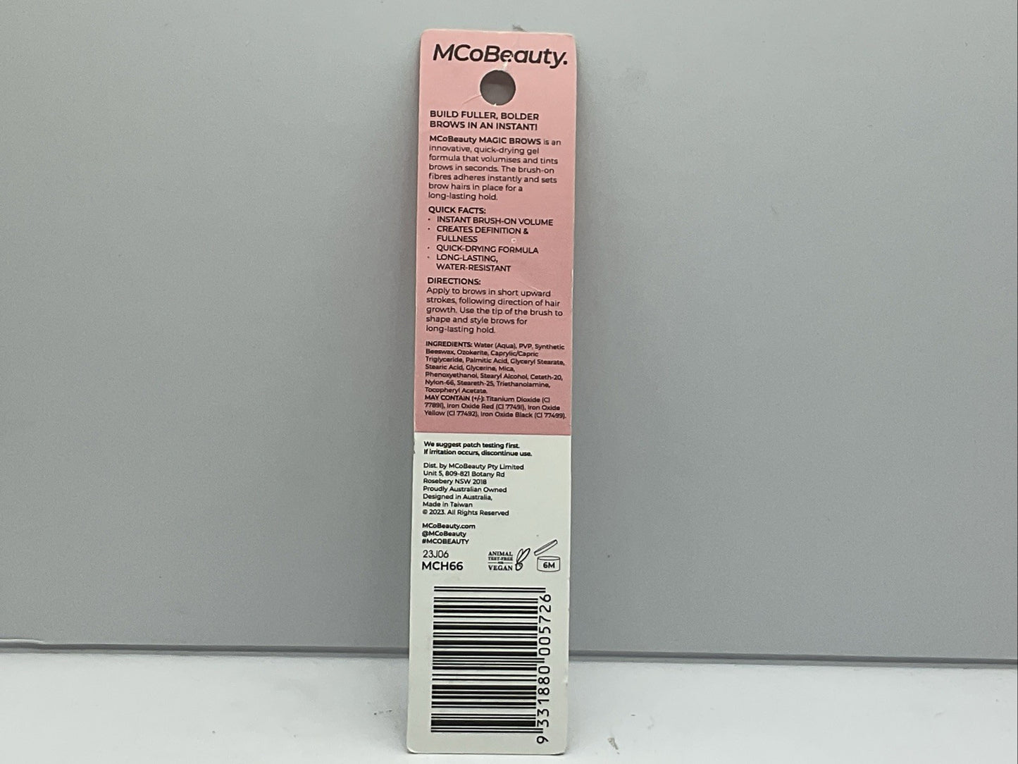 MCoBeauty Magic Brows Brush - Medium/Dark