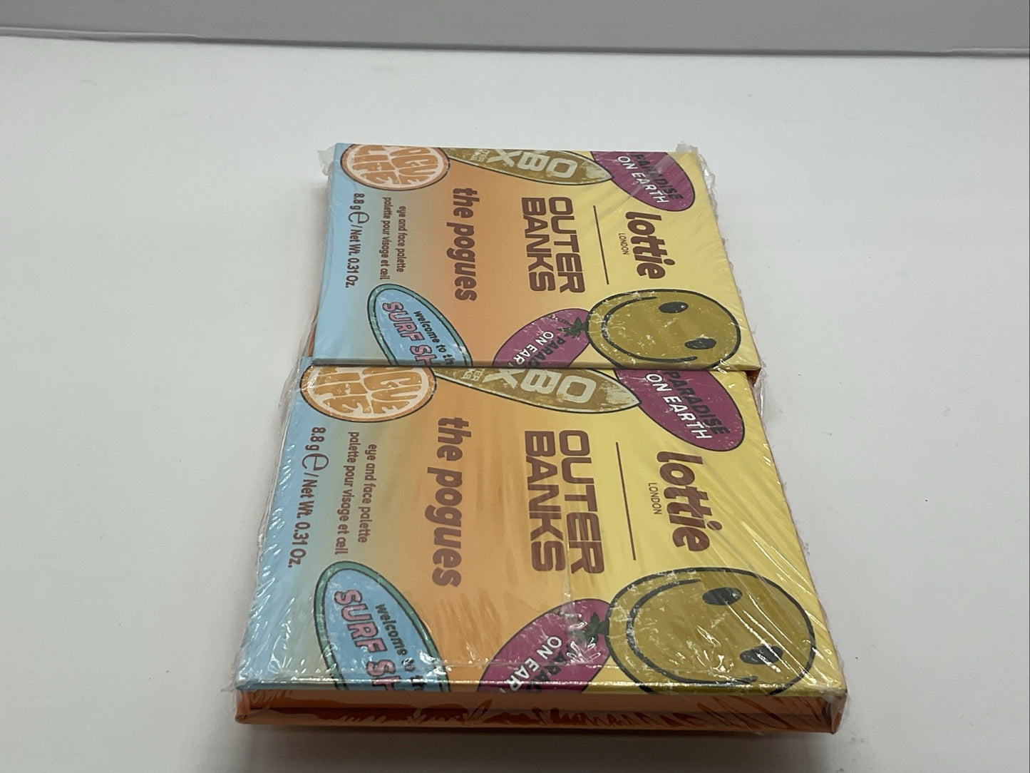 2 PACK - Lottie London x Outer Banks The Pogues Face & Eyeshadow Palette