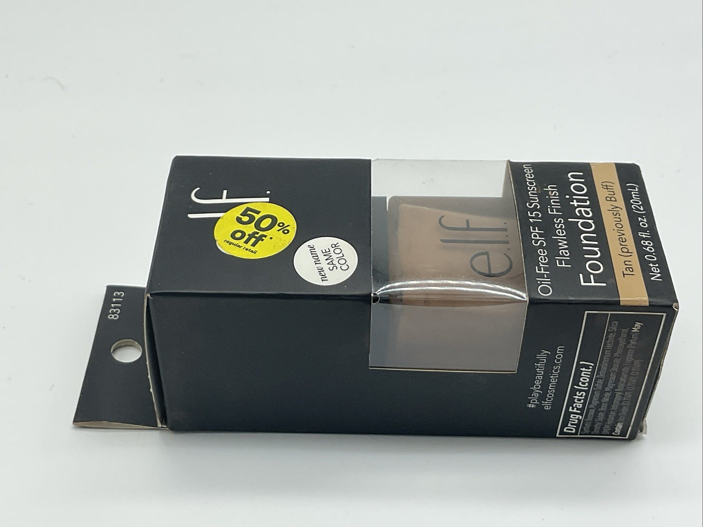 e.l.f Flawless Satin Foundation Tan Oil Coverage - 420 Tan