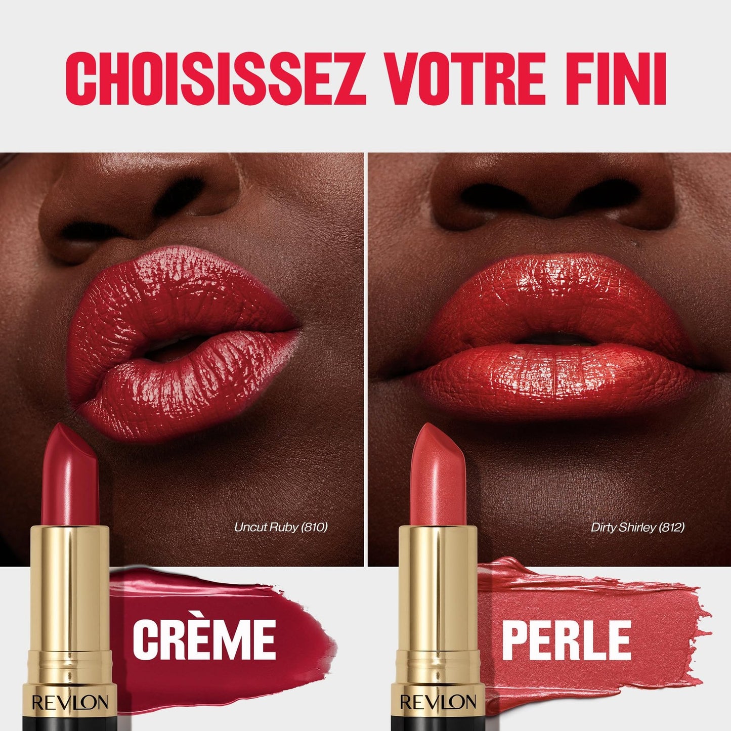 2 PACK - Revlon Super Lustrous Creme Lipstick - 440 Cherries In The Snow