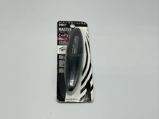 Maybelline Master Precise Curvy Liquid Eyeliner - 310 Black - Single