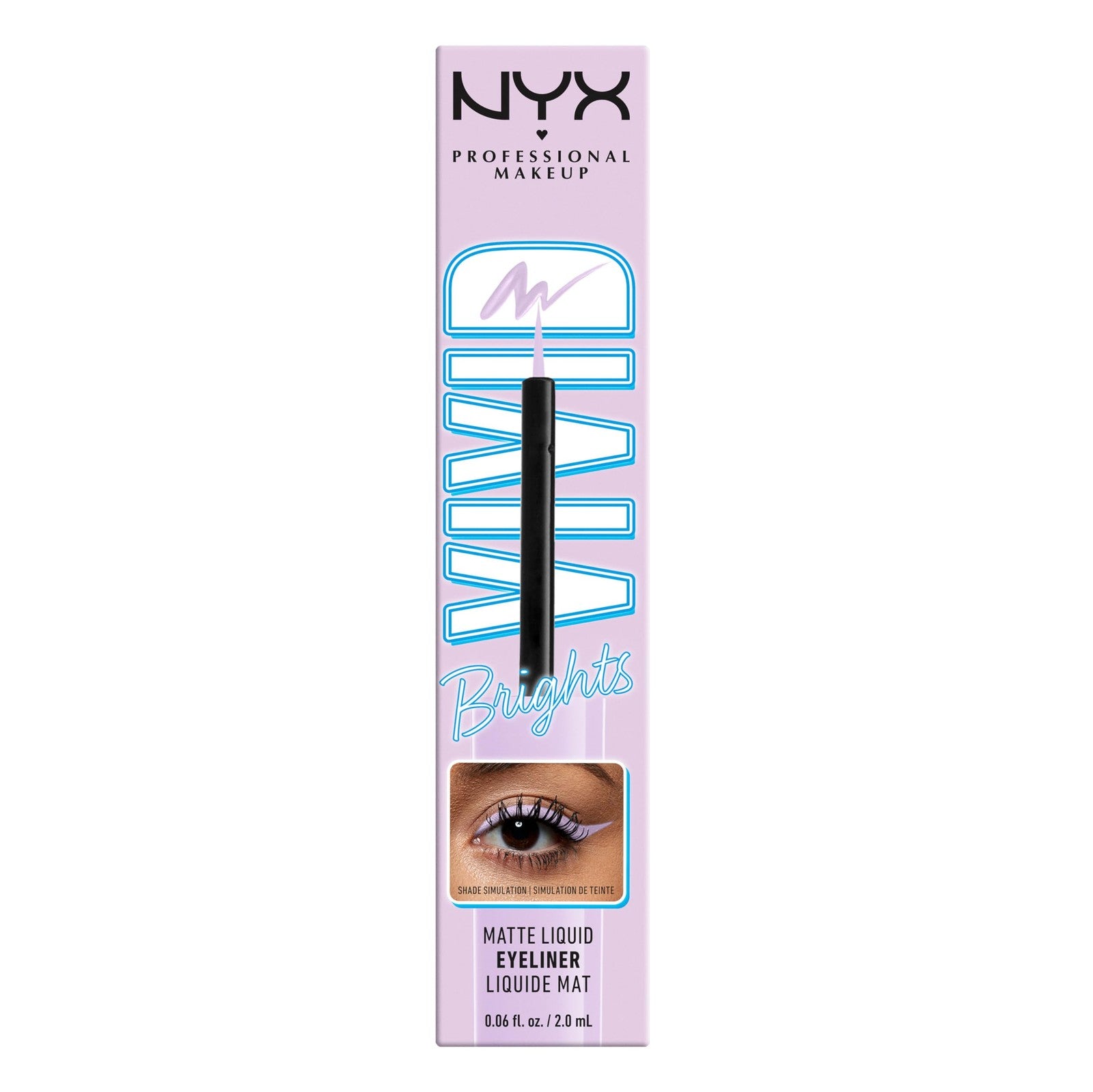 NYX PROFESSIONAL MAKEUP Vivid Brights Liquid Liner - Lilac Link