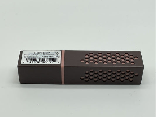 Burts Bees 100% Natural Glossy Lipstick - Nude Mist