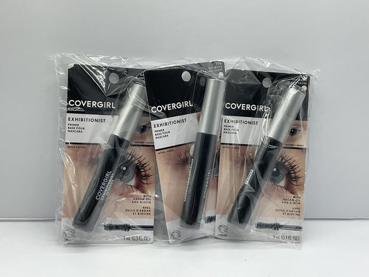 3 PACK - Covergirl Exhibitionist Mascara Primer w/Biotin 775 Off White 