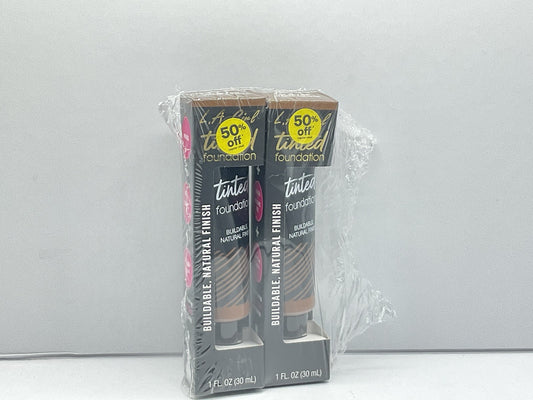 2 PACK - L.A. Girl Tinted Foundation Warm Sienna GLM768