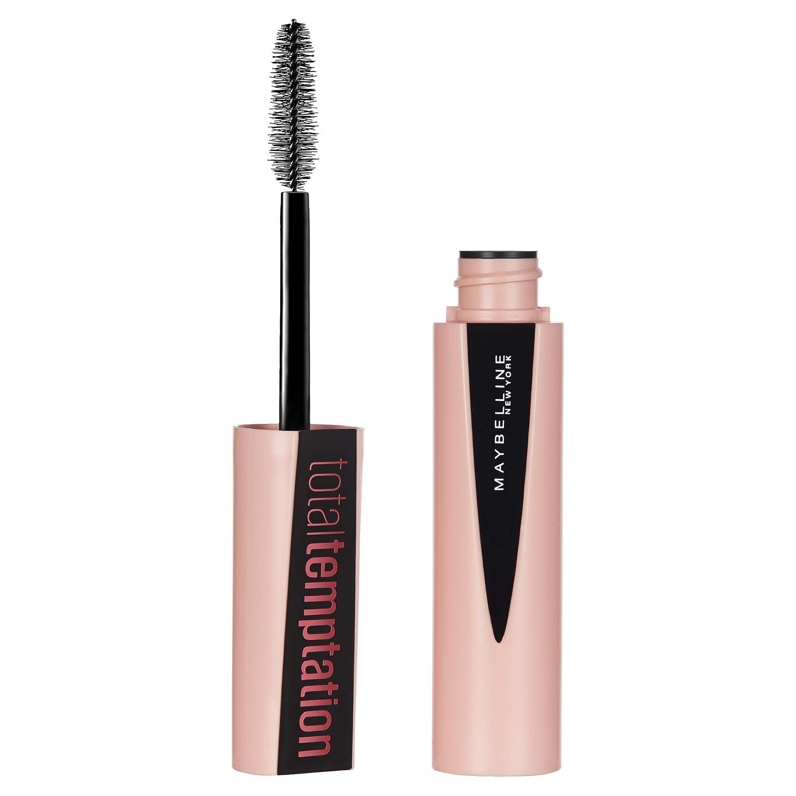 3 PACK - Maybelline NewYork Total Temptation Washable Mascara 601 Blackest Black